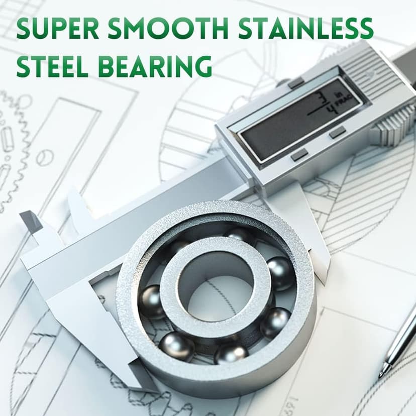 Fishing Baitcasting Reel, Baitcaster Fishing Reels with 18+1BB Stainless Steel Ball Bearings,Magnetic Braking System for Fishing Saltwater Freshwater, Available in 7.2:1