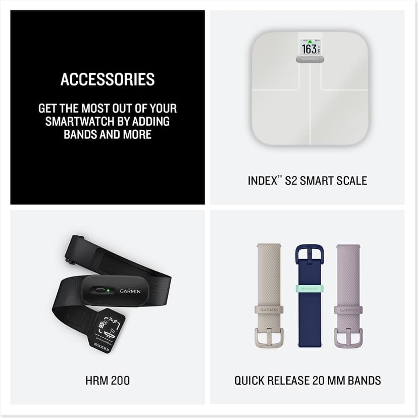 Garmin vívoactive® 6, Health and Fitness GPS Smartwatch, AMOLED Display, Up to 11 Days of Battery, Slate with Black Band