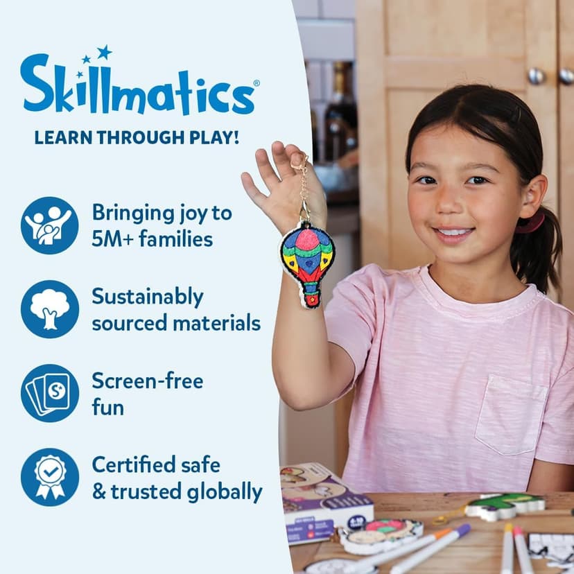 Skillmatics Rapid Rumble - Fast-Paced Board Game for Kids, Teens & Adults, Fun for Family Game Night & Educational Toy, Quick-Thinking Card Game, Gift for Ages 6, 7, 8, 9 & Up