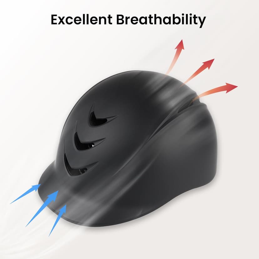 Horse Riding Helmet for Adult：Adjustable Equestrian Helmet with Ventilation for Men & Women - Lightweight Safety Headgear for Outdoor Riding (Fits 22"-24" / 56-61cm)