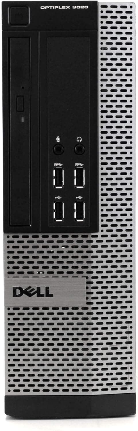 Dell Optiplex 9020 Desktop Computer PC, Intel Quad-Core i5, 500GB HDD Storage, 8GB DDR3 RAM, WiFi, 20 in Monitor, RGB Productivity Bundle, Windows 11 Pro (Renewed)