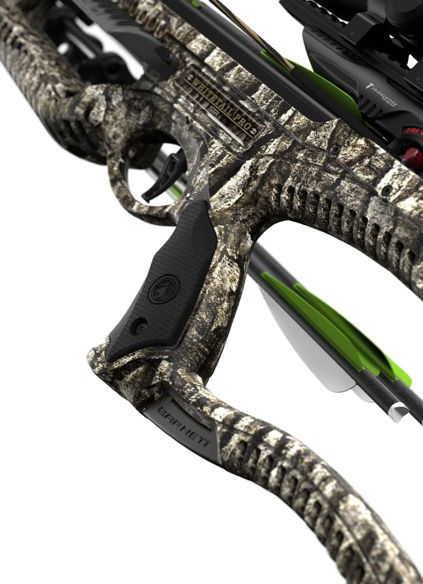 Barnett Whitetail Pro STR Crossbow, with 4x32mm Multi-Reticle Scope, Arrows, Lightweight Quiver
