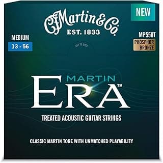 MARTIN MP550T Era Acoustic Guitar Strings, Medium