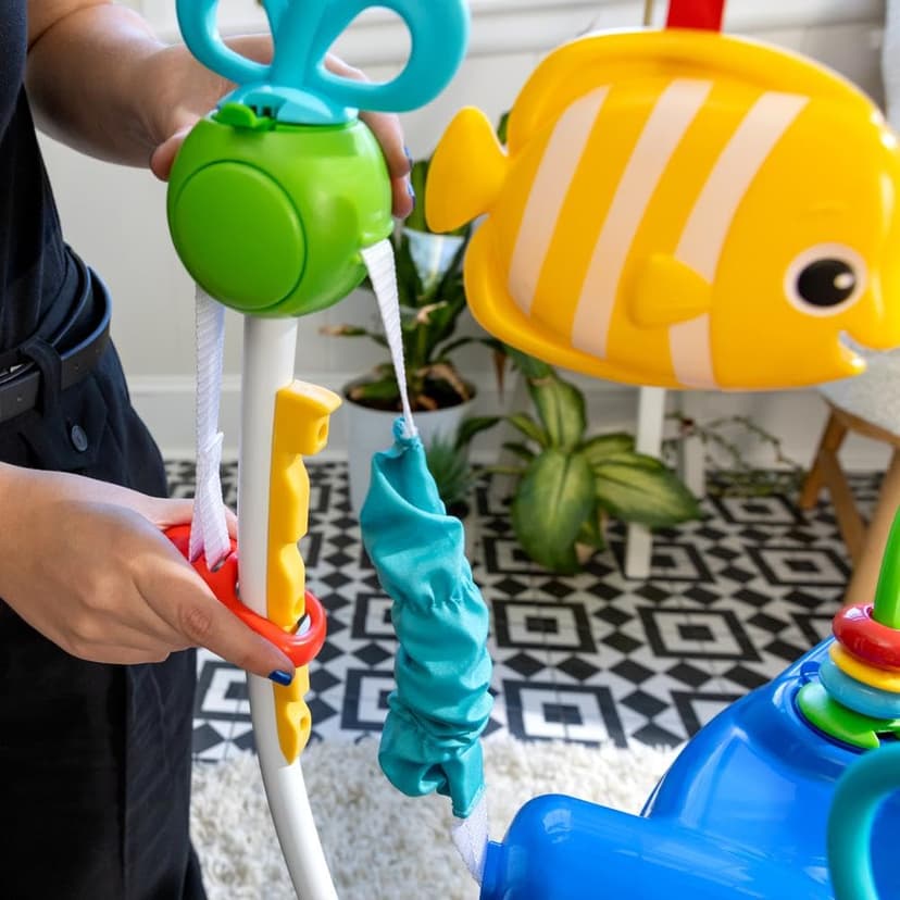 Baby Einstein Neptune's Ocean Discovery Activity Baby Jumper Activity Center, Ages 6 Months +, Max Weight 25 lbs., Unisex