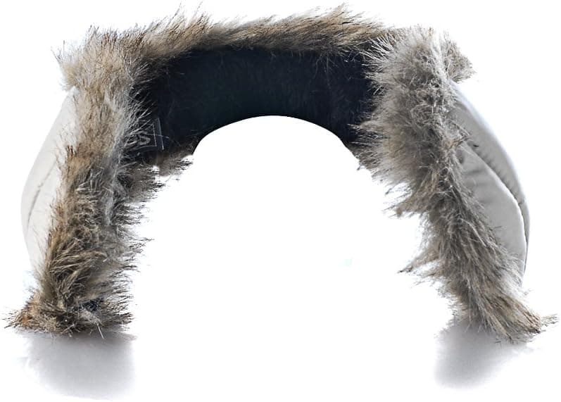 180s Down With Fur Behind The Head Ear Warmer
