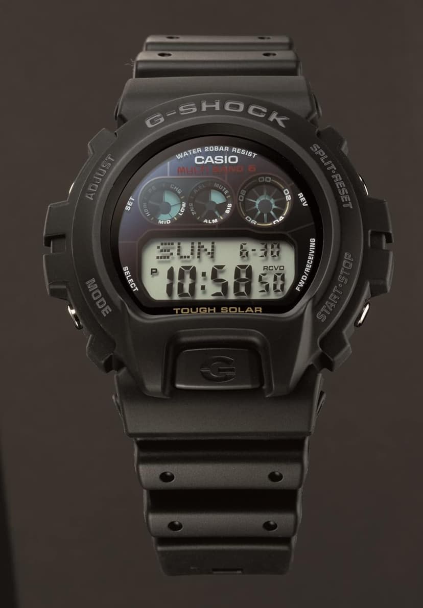 G-Shock Casio G-Shock GW6900-1 Men's Tough Solar Black Resin Sport Watch