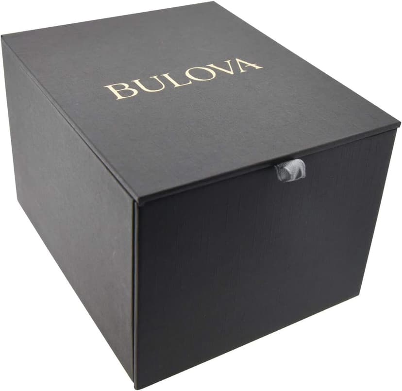 Bulova Men's Modern Gold Tone Stainless Steel 3-Hand Calendar Date Quartz Watch, Diamond Dial