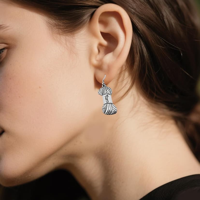 5 Pcs Crochet Gifts For Women,Crochet Reusable Grocery Bag, 50pcs Stickers for Friends, Mom, Knitting Lovers