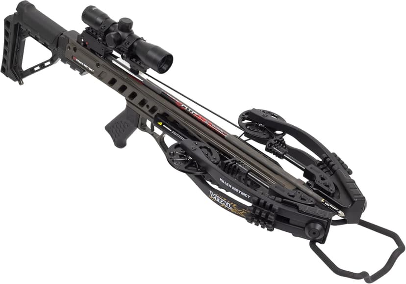 Killer Instinct Vital-X with Dead Silent Crank Crossbow Package. The Vital-X is a Top Crossbow for Hunting Deer or Your Favorite Game!