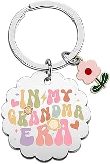 New Grandma Gifts First Time Grandma Gift for Grandmas Keychain Best Grandmas Gift Ideas Grandmother Keepsake Jewelry Gifts for New Baby Christmas Birthday Present for Her
