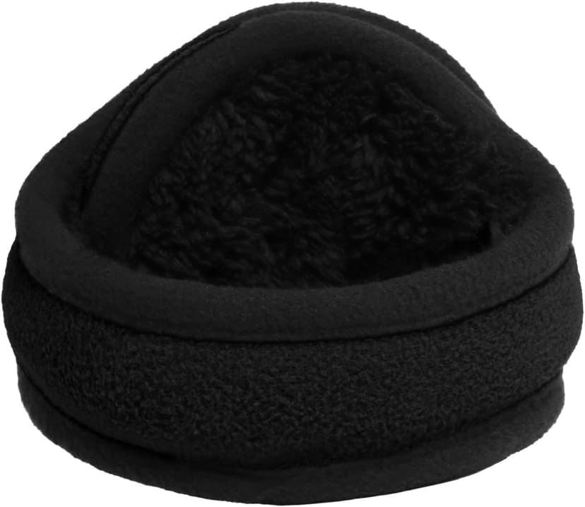 Timberland Men’s Foldable Tree Logo Ear Muffs - One Size, Soft Inner Cushion for Warmth, Easy to Carry, Cold Weather Fit