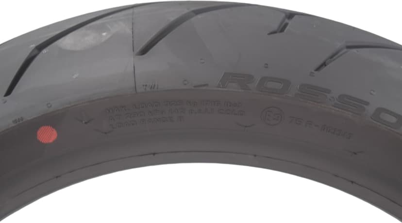 Pirelli Diablo Rosso II 120/70 ZR 17 M/C (58W) TL (K) Front & 160/60 ZR 17 M/C (69W) TL Rear Motorcycle Tires- Sport Performance for Road Use Tire Set with Keychain