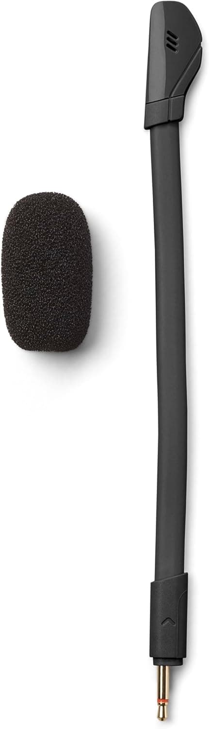 JBL Quantum 100M2 - Wired Over-Ear Gaming Headset with omnidirectional, Detachable mic with Mute Option and Fabric-Covered Memory Foam Ear Cushions, Compatible with All Platforms (Black)