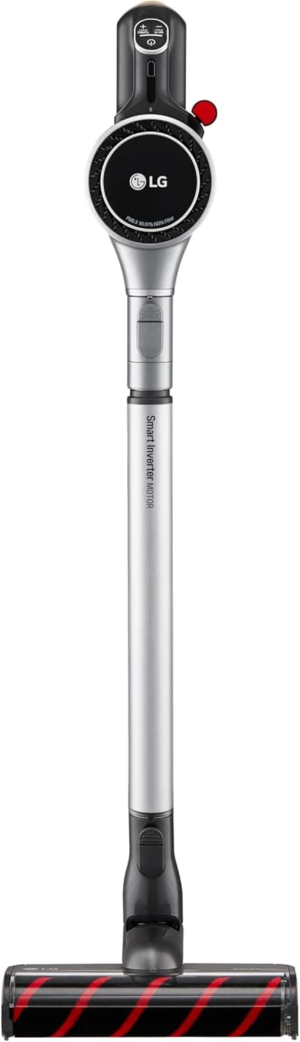 LG CordZero Cordless Stick Vacuum, 2 Batteries, 120 Min Run Time, Powerful Cleaning for Carpet, Hard Floors & Pet Hair, Lightweight, High-Capacity Dust Bin, 10-Year Motor Warranty, A926KSM (Renewed)