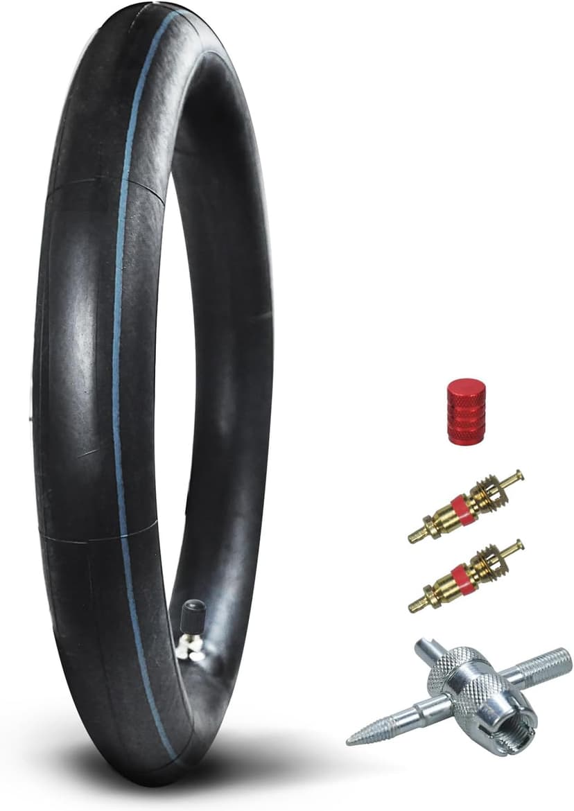 HOLATO Front 70/100-17 2.75-17 Inner Tube for 110cc 125cc KLX125 KLX140 KX85 TTR125 YZ80 YZ85 RM80 CT90 DRZ125 TaoTao DB17 Apollo RFZX18 Coolster Dirt Pit Bike Off Road Motocross Heavy Duty 1 Pack