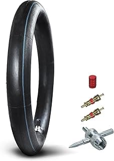HOLATO Front 70/100-17 2.75-17 Inner Tube for 110cc 125cc KLX125 KLX140 KX85 TTR125 YZ80 YZ85 RM80 CT90 DRZ125 TaoTao DB17 Apollo RFZX18 Coolster Dirt Pit Bike Off Road Motocross Heavy Duty 1 Pack