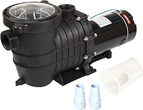 TOPWAY 2HP 110v Swimming Pool Pump 111GPM Filter Garden lnground and Above Ground Pools Water Pump