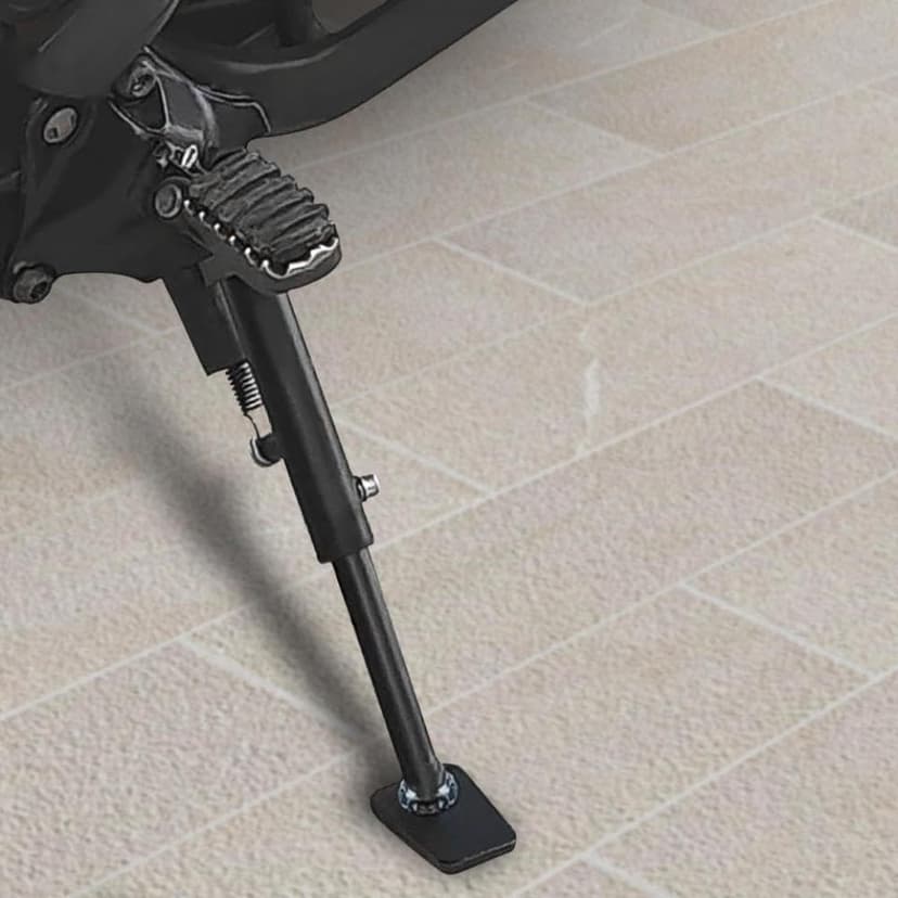 Adjustable Motorcycle Kickstand Side Stand Foot Parking Bracket Compatible with 1000cc Sport Bikes 2008-2025 Models