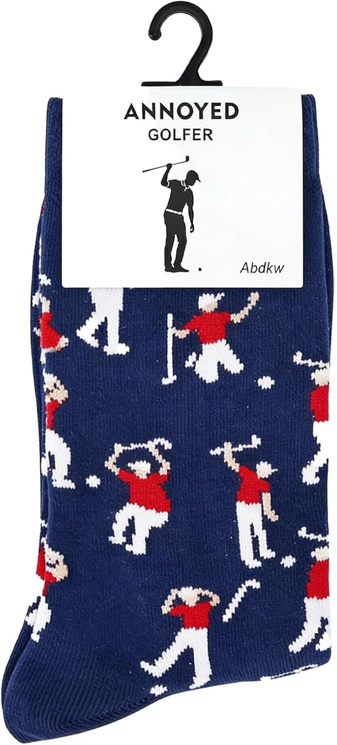 Anniversary Christmas Valentines Gifts for Husband Dad Stepdad, Stocking Stuffers for Men Him Golfer,Golf Accessories for Men Funny Golf Socks for Men Dad,Christmas Birthday Gift From Daughter Wife Son B0FT7NQZ1S