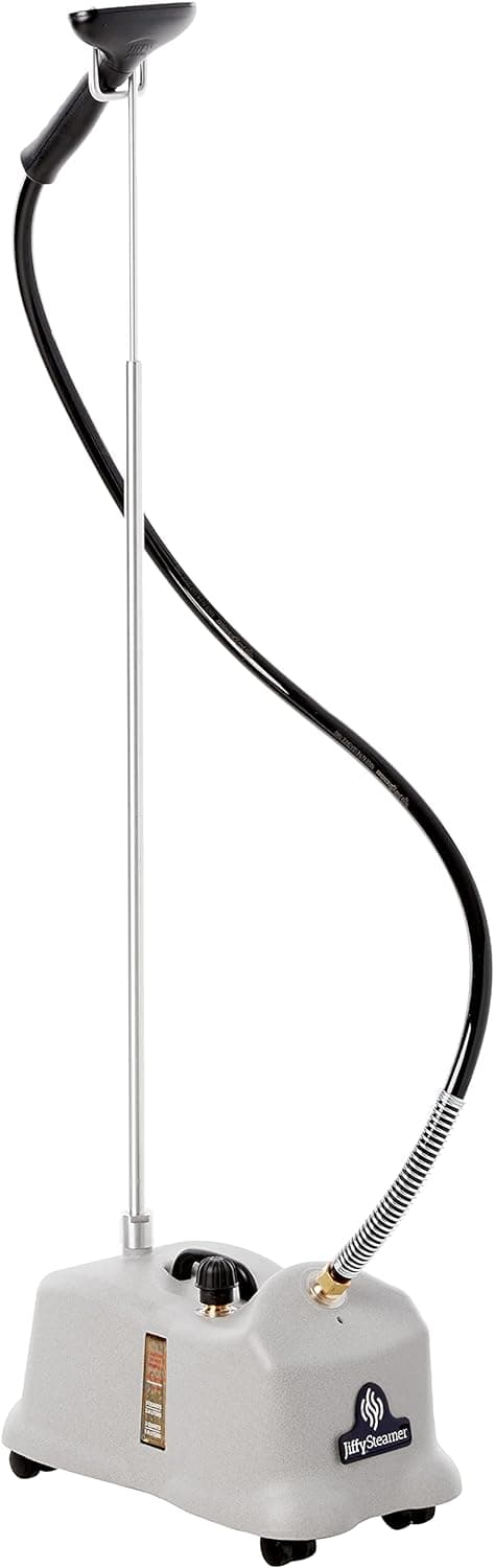 Jiffy Steamer J-4000 Garment with Plastic Steam Head, 120 Volt, 20 x 11 x 64, Gray