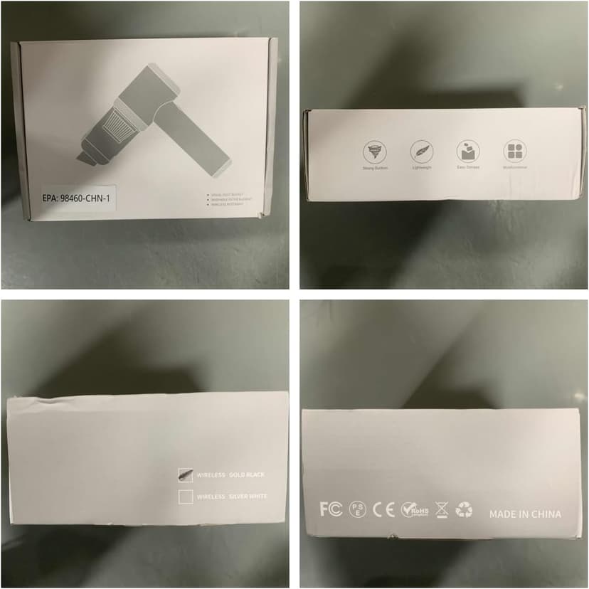 Bug Vacuum Catcher,Cordless Handheld Vacuum Cleaner Rechargeable Bug Catcher Strong Suction with Multifunctional Suction Nozzle for Home Office Insect Stink Bug Moth Spider and Car Cleaning Blue