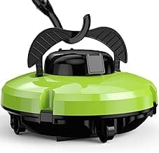 2026 Cordless Robotic Pool Cleaner - 120 Mins Automatic Pool Vacuum for Above Ground Pool & In - Ground Flat Pools up to 1000 Sq.Ft, Robot Pool Cleaner with Self - Parking Tech