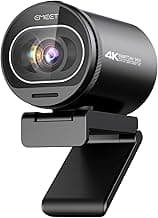 EMEET S600 4K Webcam for Streaming - Sony 1/2.55'' Sensor, PDAF Autofocus, 1080P@60FPS, 2 Noise Reduction Mics, Built-in Privacy Cover, 73° FOV, Streaming Camera for Live Commerce/Gaming/Beauty