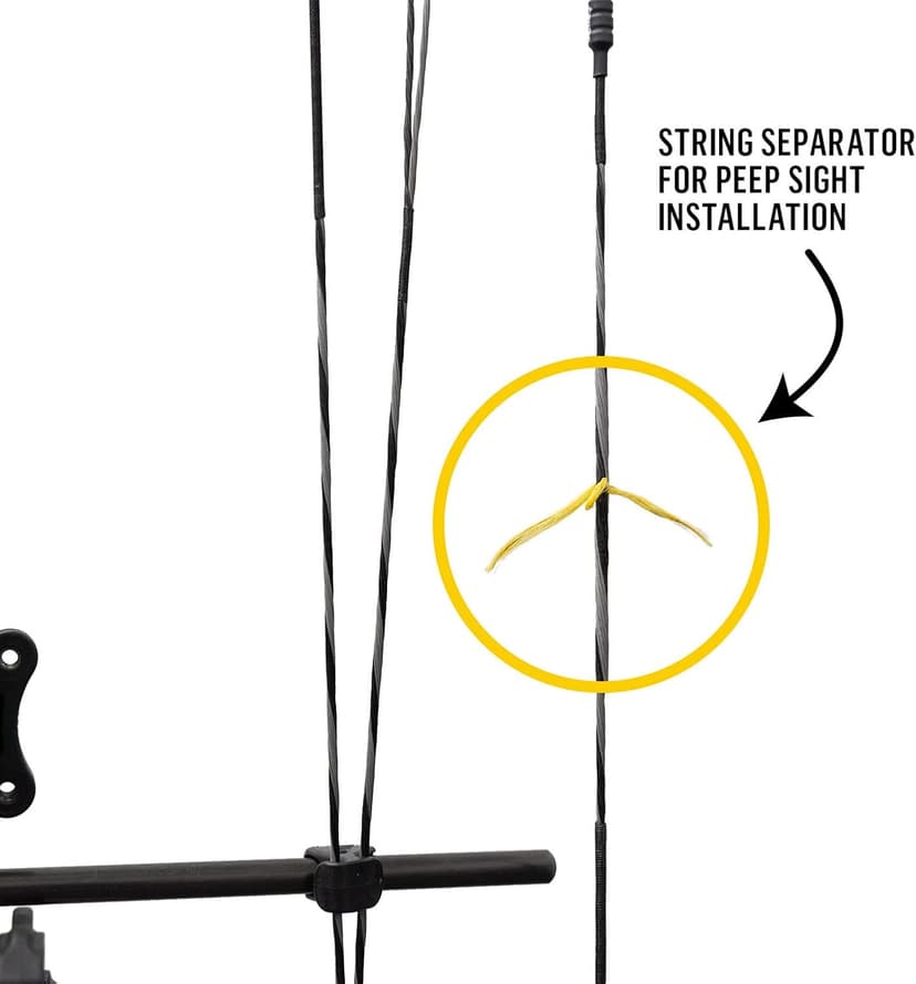 Diamond Archery Edge XT Adjustable Accurate Stable Fully Accessorized Versatile Compound Hunting Bow - 50 lbs Draw Weight