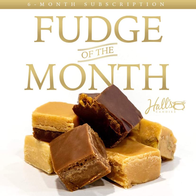 Fudge of the Month Club - 6 Month Subscription - 2 Pounds each month B01M22MSBP