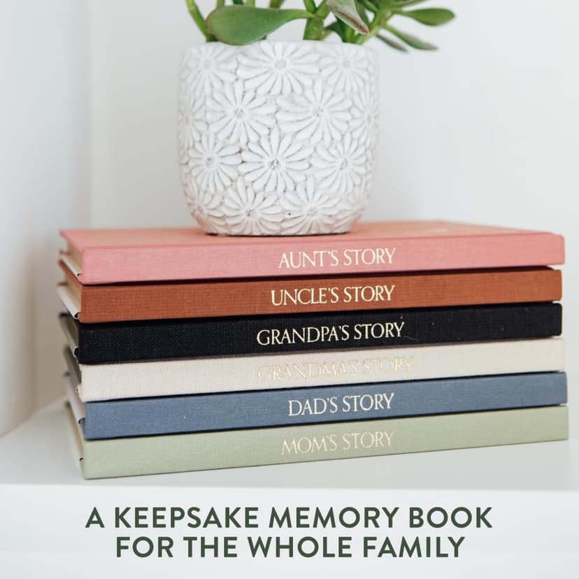 Mom's Story: A Memory and Keepsake Journal for My Family (Heirloom Story Books and Guided Journals)