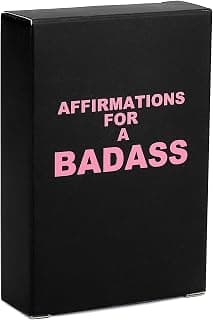 Badass Affirmation Cards - Daily Motivational and Inspirational Cards for Women