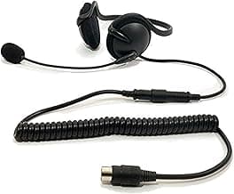 iMC Motorcom HS-H110P Full-Face Helmet Headset for 7 Pin Harley Davidson Audio Systems