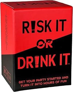 | Fun Drinking Game for Adults: 150 Hilarious Dares & Risky Questions | Adult Party Games for Block Party, Pregame, College, Girls Night, Bachelorette