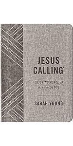 Jesus Calling, Padded Hardcover, with Scripture References: Enjoying Peace in His Presence (A 365-Day Devotional)