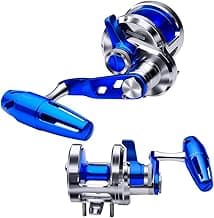 PROBEROS Conventional Reel Fishing Reels - Trolling Reel Lever Drag deep Sea Ocean Big Offshore Jigging Reels