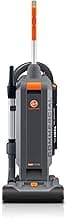 Hoover Commercial HushTone 13-Inch 2-Speed Upright Vacuum Cleaner with IntelliBelt, Quiet Bagged HEPA Filtered Professional Rated, 40-Foot Long Cord, CH54113, Gray/Orange