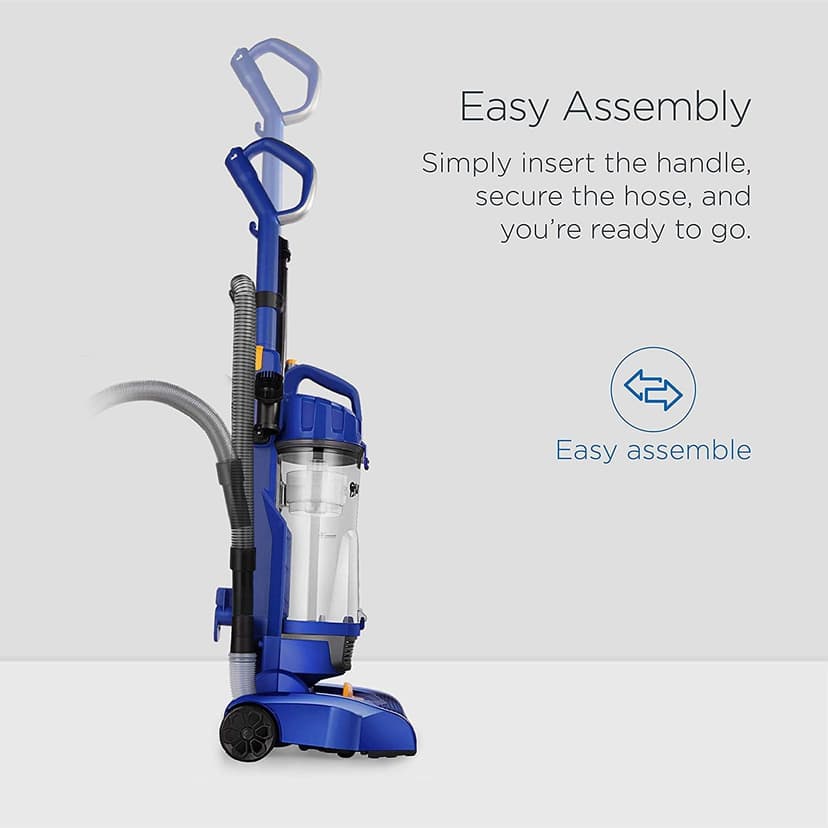 eureka NEU182A PowerSpeed Bagless Upright Vacuum Cleaner, Lite, Blue