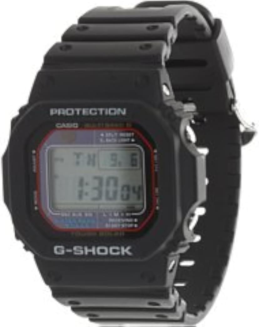 Casio G-Shock GW-M5610U-1 Men's Solar Black Resin Sport Watch