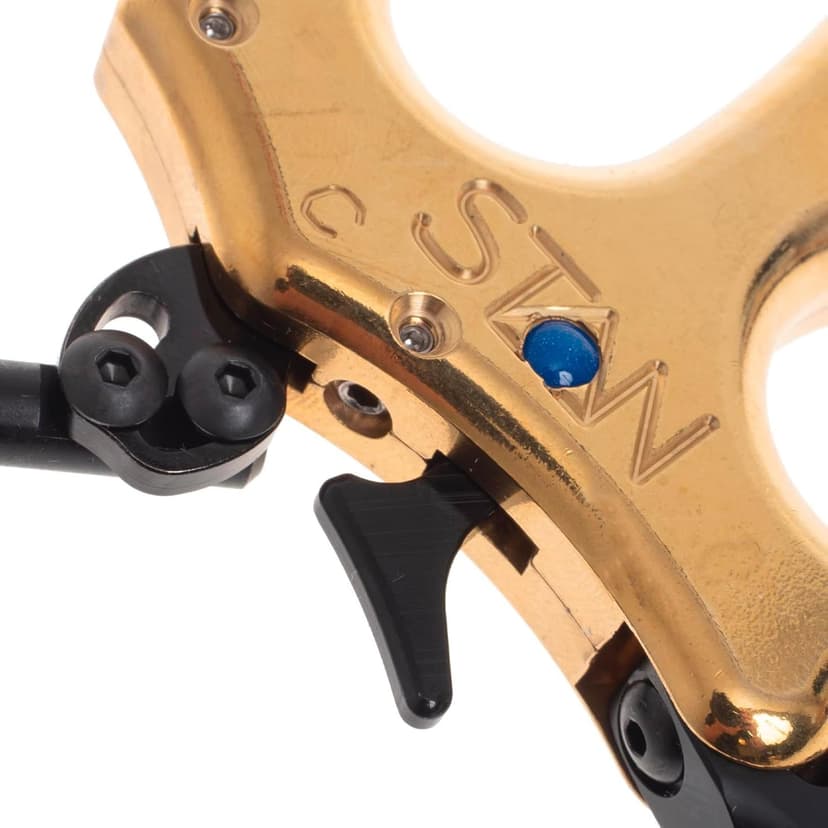 Stan OnneX Clicker Thumb Bow Release Aid for Archery & Hunting - Adjustable, DLC-Coated Resistant Internals, Smooth Action, Click-Feedback System, Modular 3 or 4 Finger Fit