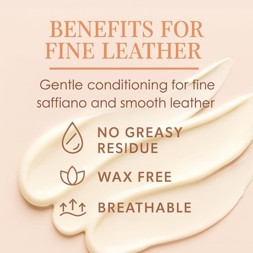 Leather Hero 2-in-1 Purse Cleaner & Conditioner – Leather Cream for Handbags, Designer Bags, Faux & Saffiano Leather – Non-Greasy, Won’t Darken, Safe for Purses, Jackets & More