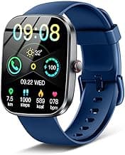 Smart Watch(Answer/Make Call), 1.91" Smartwatch for Men Women, NEW Fitness Watch with 110+ Sport Modes, Fitness Activity Tracke with Pedometer/Sleep Monitor/Heart Rate/IP68 Waterproof, for Android iOS