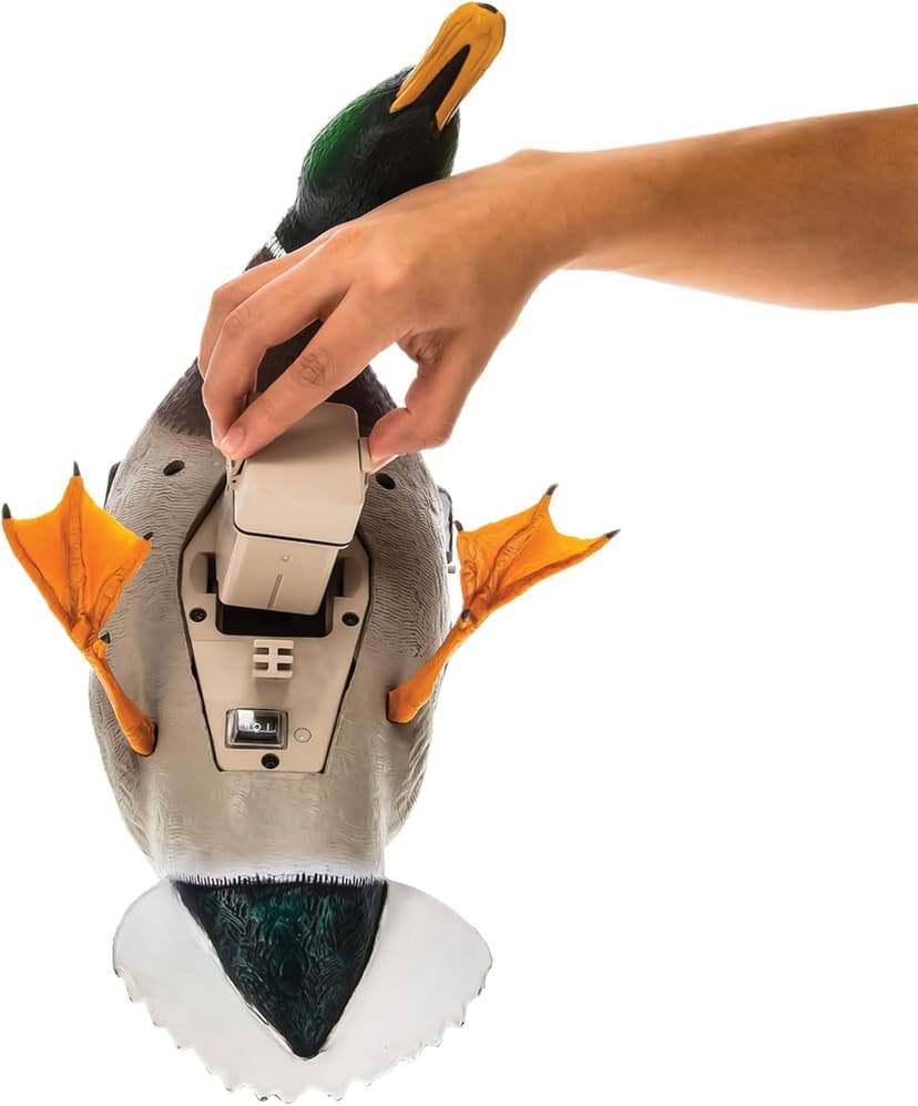 Avian-X Powerflight Smart Motion Mallard Spinning Wing Duck Decoy, Ideal for Hunting, Outdoor, Wasp, Deer, Bee Deterrent, Fake Call, Animal Scare