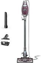 Shark HV322 Rocket Pet Plus Corded Stick Vacuum with LED Headlights, XL Dust Cup, Lightweight, Perfect for Pet Hair Pickup, Converts to a Hand Vacuum, with (2) Pet Attachments, Bordeaux/Silver