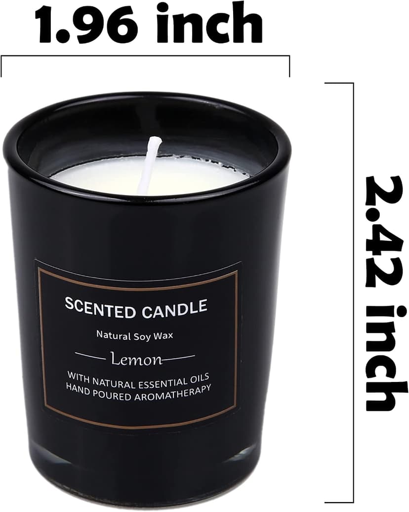 12 Pack Scented Candles Gift Set 2.5oz Strong Fragrance Aromatherapy Jar Candle Set Soy Wax Decorative Candles for Home Scented Candles Best Gifts for Women. B09MBW7JGL