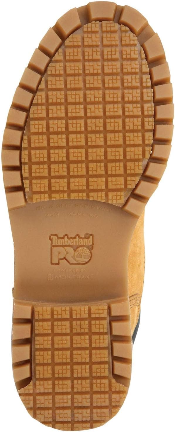 Timberland PRO Men's 6 Direct Attach MaxTRAX Steel Toe Waterproof Insulated Boot