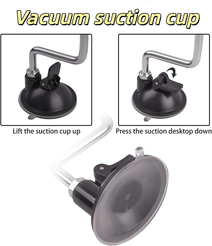 Fishing Line Spooler – Portable Table Mounted Reel Spooler for Spinning & Baitcasting Reels – Adjustable to Fit Multiple Size Spools-Fishing Line Remover Gifts for Men (Clips and Suction Cups)