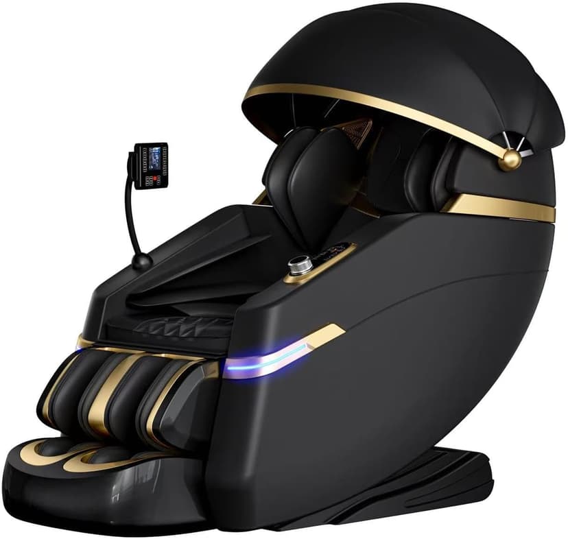 Full Body Zero Gravity Massage Chair, 51'' SL Track with 3 Levels Zero Gravity & Body Scan, 20 Auto Massage Programs, 3D Shiatsu Deep Tissue Massage, Foot Rollers, Airbag, Heating, Yoga Stretch