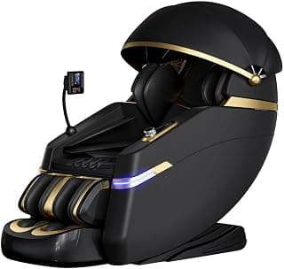 Full Body Zero Gravity Massage Chair, 51'' SL Track with 3 Levels Zero Gravity & Body Scan, 20 Auto Massage Programs, 3D Shiatsu Deep Tissue Massage, Foot Rollers, Airbag, Heating, Yoga Stretch