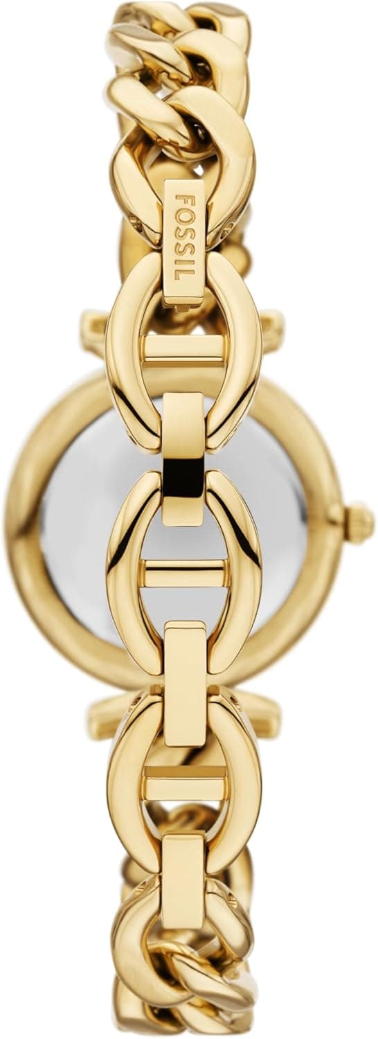 Fossil Women's Carlie Quartz Stainless Steel Three-Hand Watch