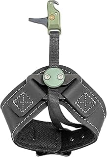 Stan SoleX Index Finger Archery Bowhunting Release - Buckle Wrist Strap Open Hook Trigger Aid with Single-Sear Design, Adjustable Length, Travel & Tension